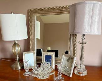 325 Crystal  Silver Decor