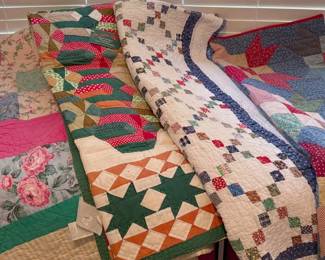 119 New  Used Quilts