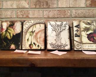 SID DICKENS retired tile art $110-$175