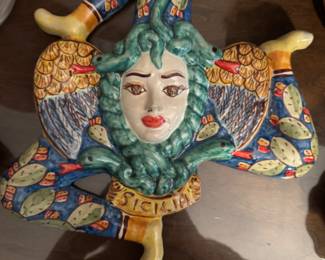 Sicilian pottery. 