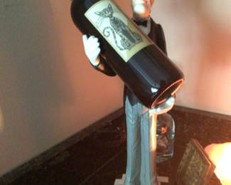 Charming wine butler
