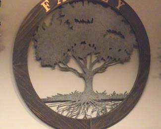 E xtra large FAMILY sign