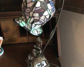 Turkish stained glass lamp $125