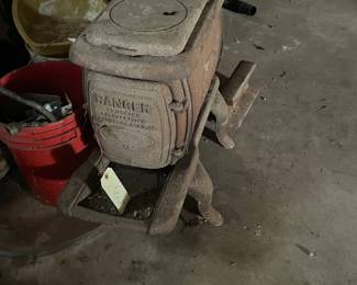 Cast iron old stove 