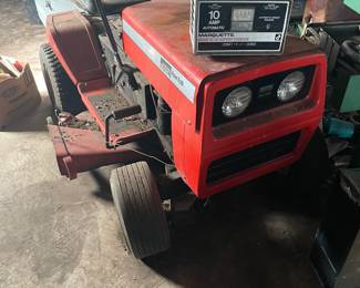 Old riding mower,  and I don’t know if it runs