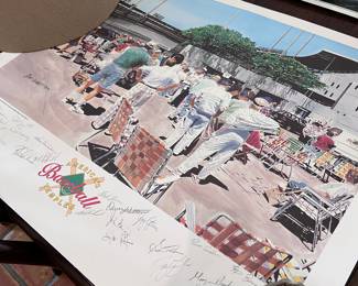 Signed Baseball Memorabilia