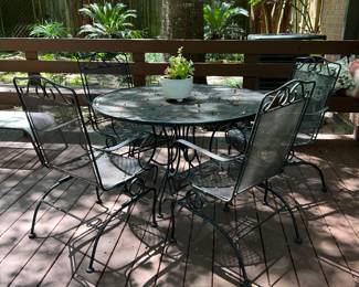 Patio Breakfast Table