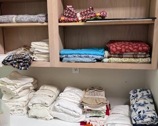 sheets, linens