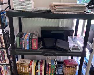 VHS, Wii Games, Records