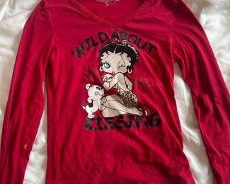 Betty Boop top.