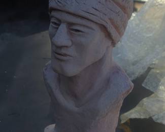 Dave Fox ceramics head.