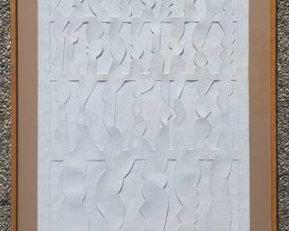 Rare Howard Smith cutout. Smith currently has a show at the Palm Springs Museum of art.