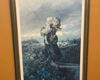 6097 Konstantin Makovsky Children Running From The Storm Printmin
