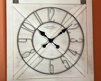 6097 Firstime Co. Oversized Wall Clockmin