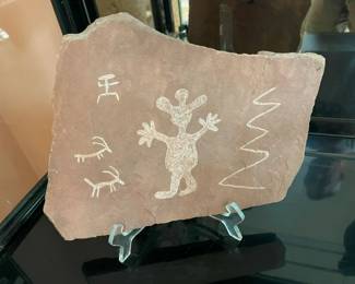 6097 Uintah Basin, Utah Petroglyph Reproduction 1975min