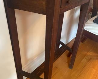 Wooden Accent Table W/ 1 Drawer