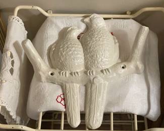 Cast Iron Bird Wall Decor