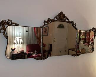 Large Antique Mirror