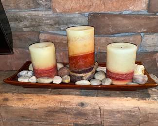 Pillar Candle Display