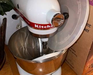 KitchenAid Mixer W/ Attachments