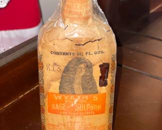 Assortment Of Antique Pharmacy/Medicine Bottles