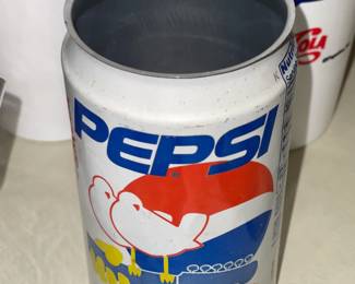 Large Pepsi-Cola Collection W/ Pillows, Hats, Bags, Glasses, Cups, Christmas Decor, Signs, Books, Etc.