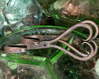 Hand Forged Heart Shaped Hooks