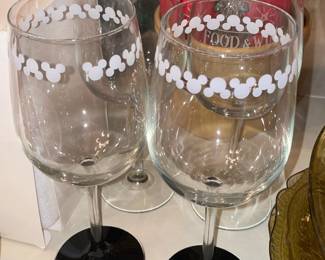 Disney Wine Glasses