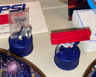 Large Pepsi-Cola Collection W/ Pillows, Hats, Bags, Glasses, Cups, Christmas Decor, Signs, Books, Etc.