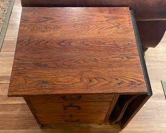 Wooden End Side Table