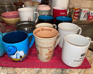 Assorted Kitchenware (Coffee Mugs, Glassware, Bakeware, Dishes, Etc.)