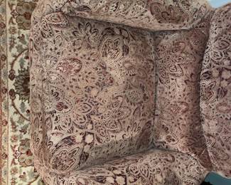 Nicely Upholstered Reclining Arm Chair