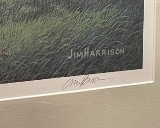 Framed, Numbered, & Signed Pepsi Cola Wall Art By Jim Harrison