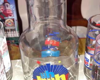 Large Pepsi-Cola Collection W/ Pillows, Hats, Bags, Glasses, Cups, Christmas Decor, Signs, Books, Etc.