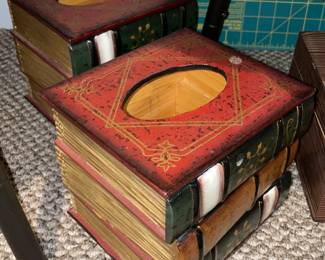 Book Style Tissue Box Holders