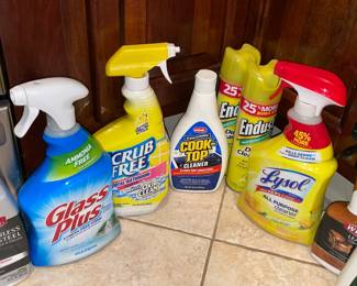 Assorted Cleaning Chemicals (Most Are Brand New Or Still Full!)