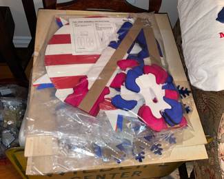 RARE Vintage Pepsi-Cola Patriotic Decorating Kit (Contents Still SEALED!)
