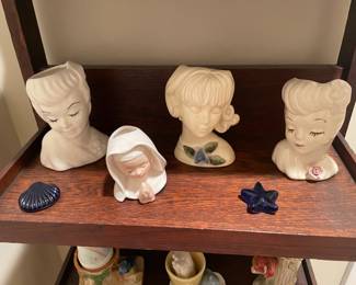 Vintage Head Vases