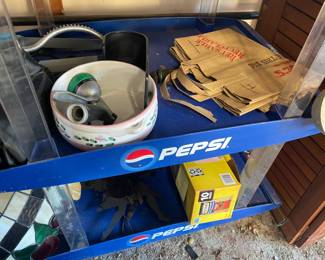 Original Pepsi Store Display Rack