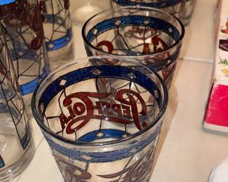 Large Pepsi-Cola Collection W/ Pillows, Hats, Bags, Glasses, Cups, Christmas Decor, Signs, Books, Etc.