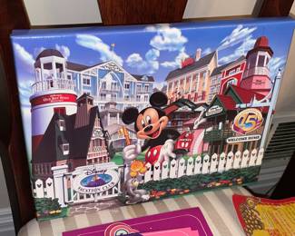 Disney Vacation Club Canvas Artwork