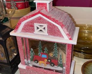 Christmas Musical Water Globes