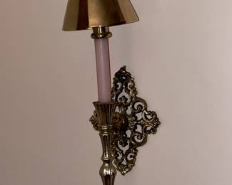 Brass Candle Wall Sconces