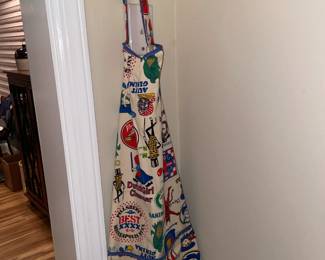 Vintage Advertising Icons Apron