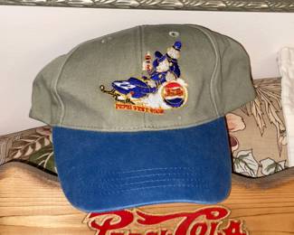 Large Pepsi-Cola Collection W/ Pillows, Hats, Bags, Glasses, Cups, Christmas Decor, Signs, Books, Etc.