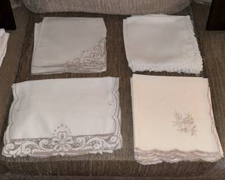 Assorted Table Linen