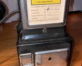 ORIGINAL Wall Mounted Payphone