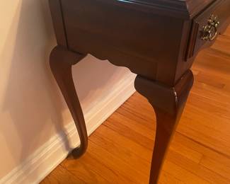 Wooden 2 Drawer Console Table