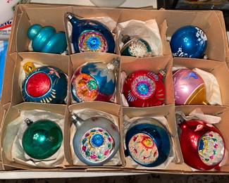 Antique Glass Christmas Ornaments