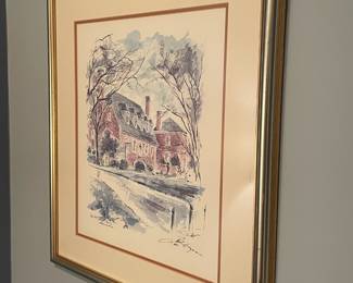 Framed & Signed Artwork